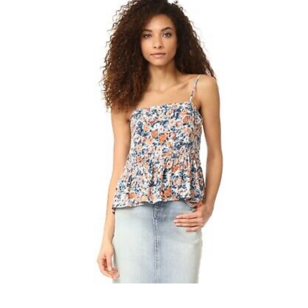 Current/Elliot floral tank top